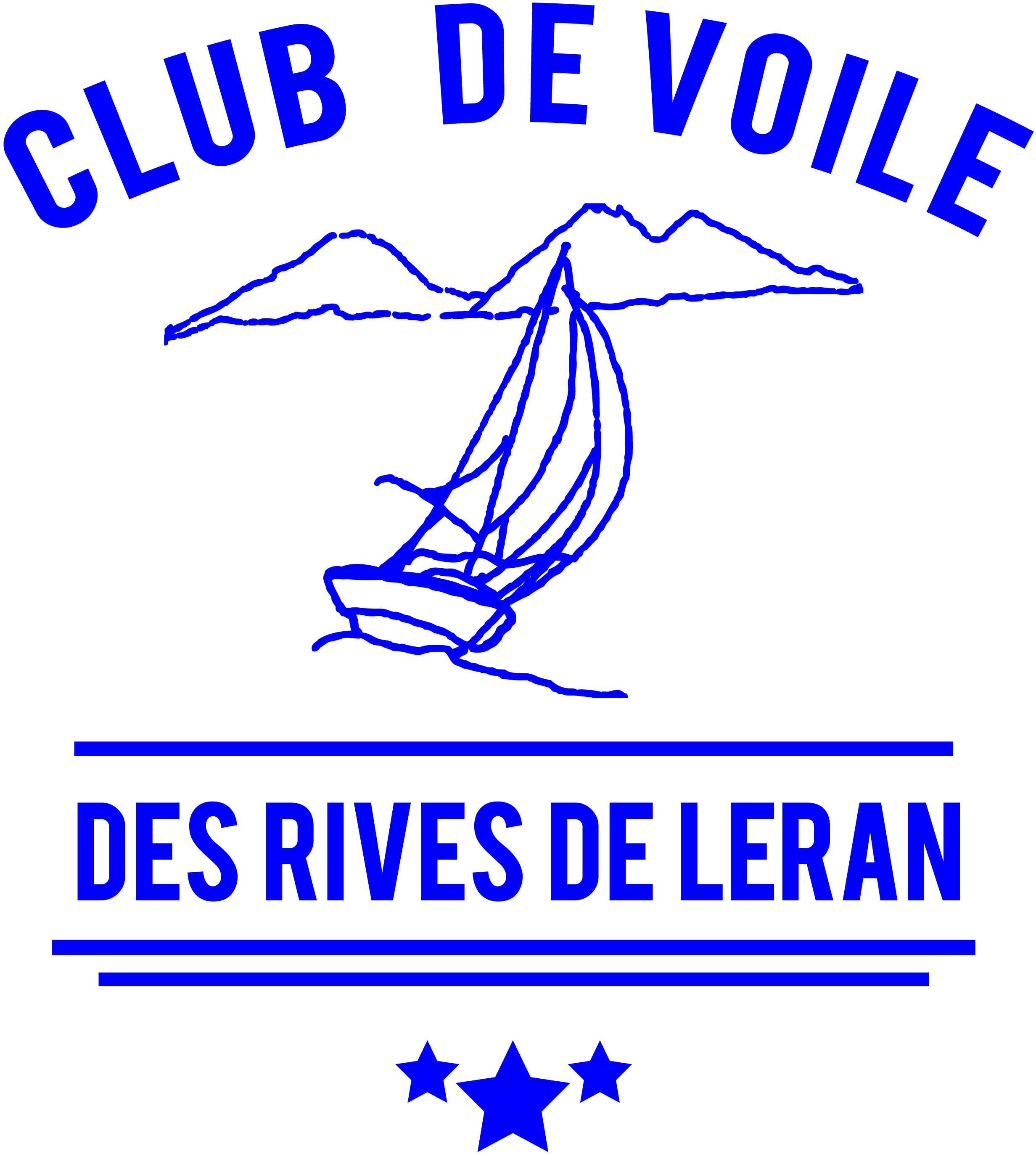 Logo du Club de Voile des Rives de Léran