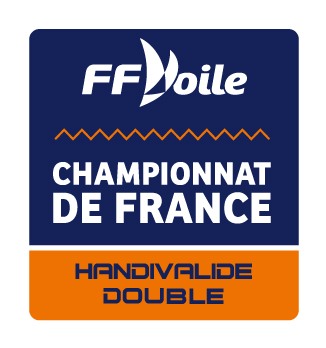 Badge Championnat de France Handivalide double